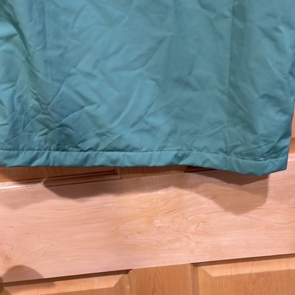 Ummtom green fleece line hooded jacket size 8-9 windbreaker rain jacket - Picture 10 of 13